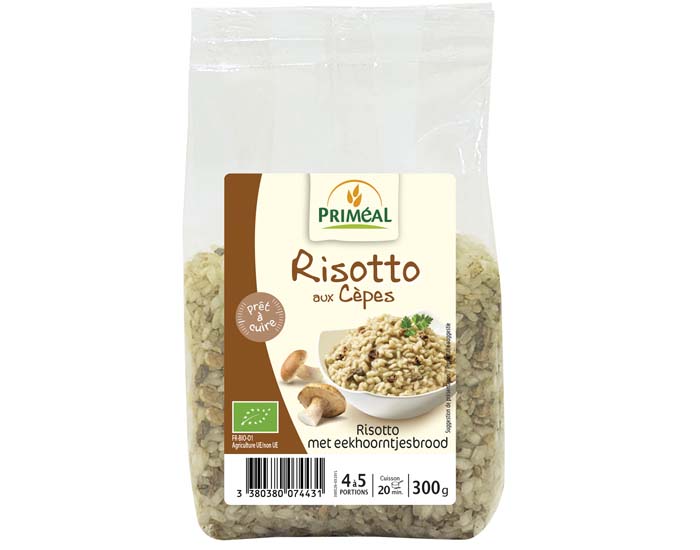 PRIMEAL Risotto aux Cpes - 300 g
