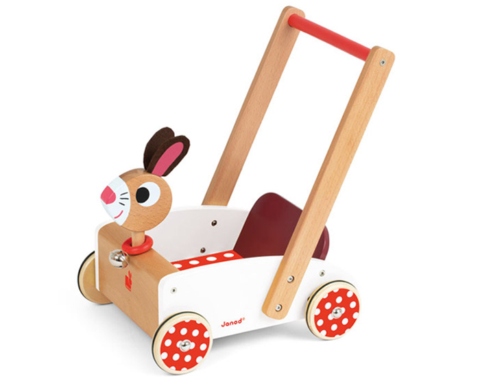 JANOD Chariot de Marche Crazzy Rabbit - Ds 12 mois