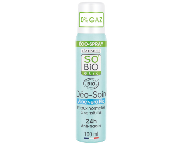 SO'BIO TIC co-Spray Do-soin Aloe Vera Bio - 100 ml