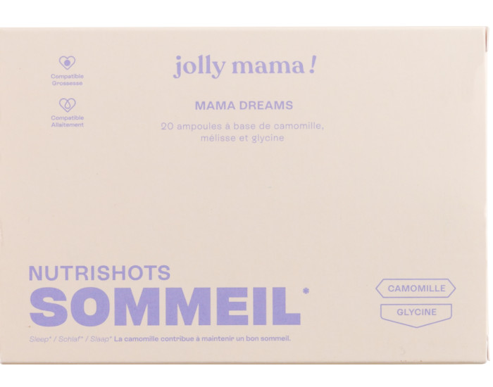 JOLLY MAMA Complment Sommeil Mama Dreams - 20 Ampoules