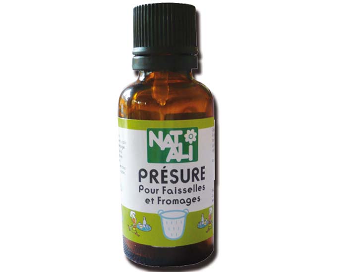 NAT-ALI Prsure Liquide pour Faisselles et Fromages - 30 ml