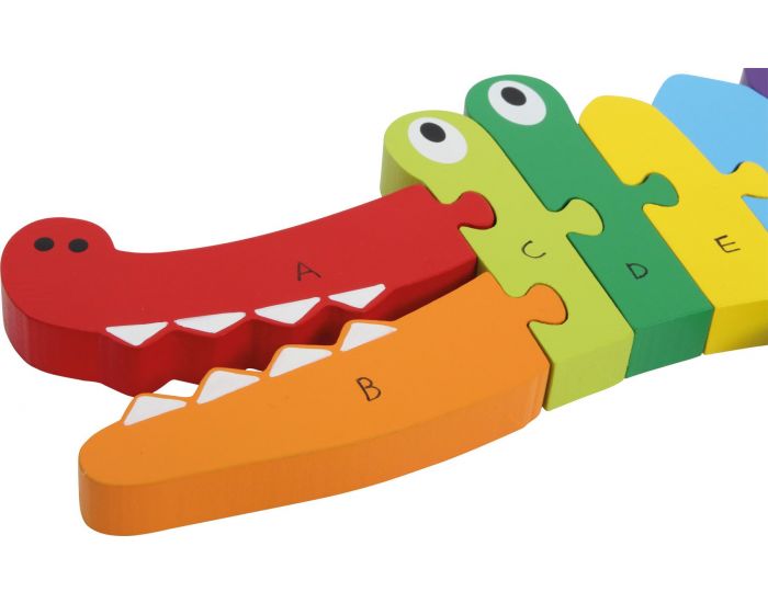 SMALL FOOT COMPANY Puzzle ABC Crocodile - Ds 3 ans (2)