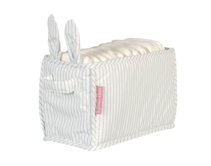 LITTLE CREVETTE Bac  couches ray gris Lapin (8)
