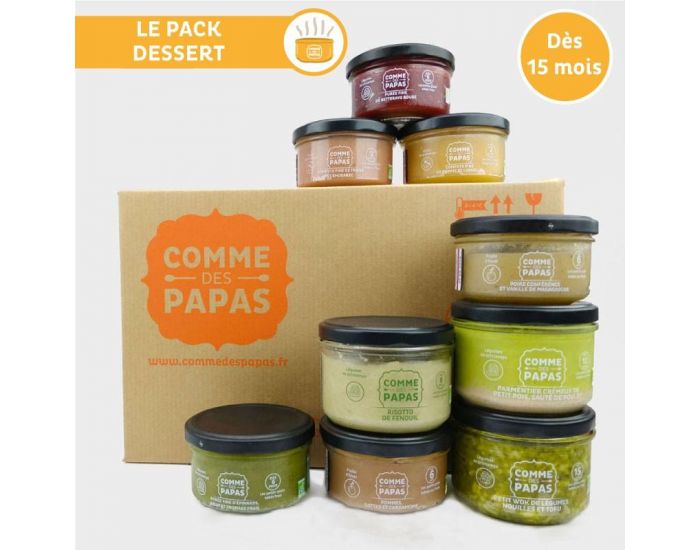 COMME DES PAPAS Le Pack Desserts d't - Ds 15 mois (1)