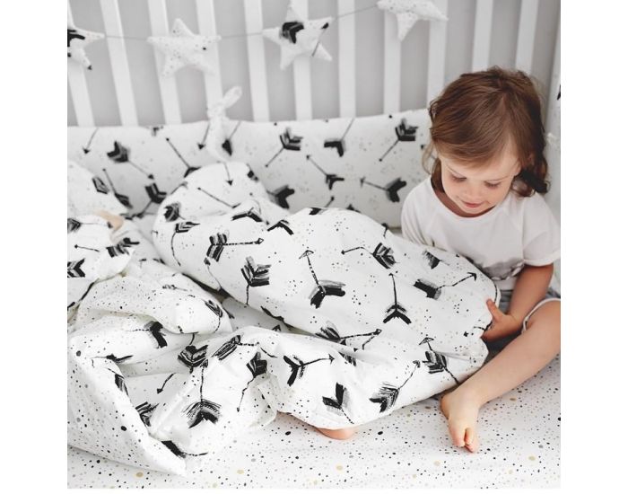 SEVIRA KIDS Sevira Kids - Tour de lit rversible et adaptable a tous les lits en 100% coton certifi (7)