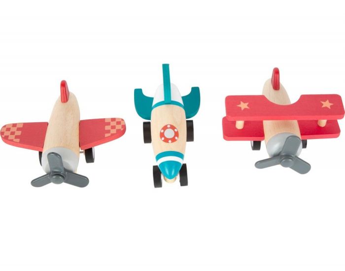 SMALL FOOT COMPANY Set d'Avions  Rtrofriction - Ds 1 an (1)