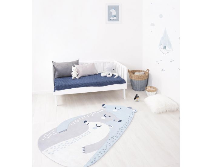 LILIPINSO Tapis - Artic Dream - Famille Oursons  (2)