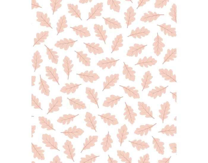 LILIPINSO Papier Peint - Jro - Feuilles de Chne - Rose Rouleau 10 m (1)