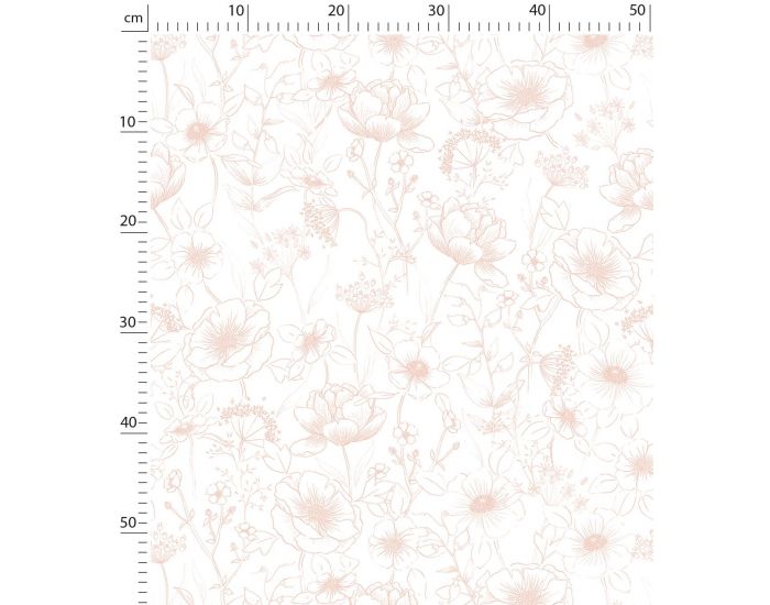 LILIPINSO Papier Peint - Botany - Fleurs - Rose  Rouleau 10 m (2)