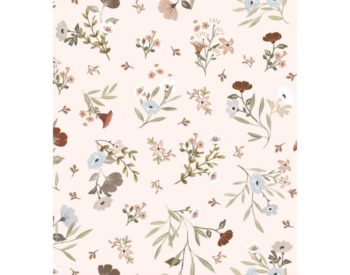 LILIPINSO Papier Peint - Lilydale - Douces Fleurs - Rose Rouleau 10 m (1)