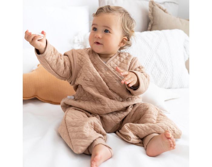 BEMINI Gigoteuse - Jambes Sparables - Pady - Quilted Jersey - Tog 1.5 - 4-12 Mois (13)