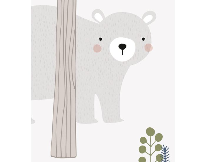 LILIPINSO Affiche Seule - In The Woods - L'Ours (1)