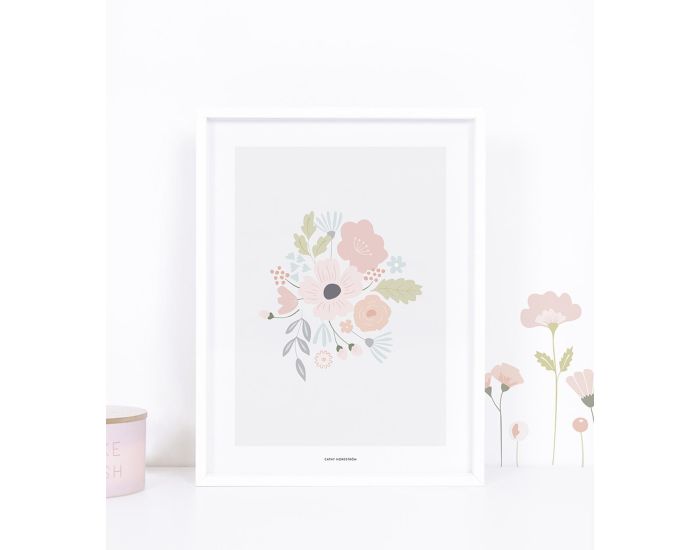 LILIPINSO - Affiche Encadre - Bloom - Bouquet de Fleurs  (2)