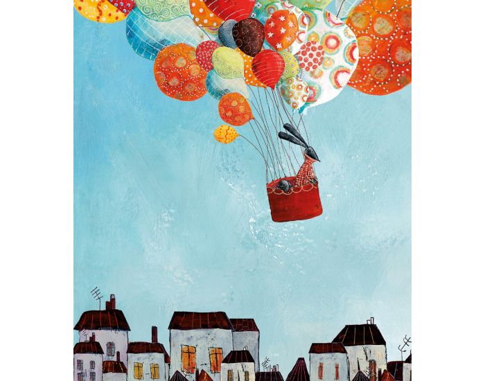 LILIPINSO Affiche Seule - In Volo - Voyage en Ballon (1)