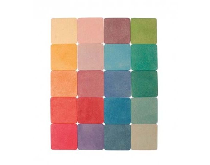 GRIMM'S Lot de tapis de construction multicolores - Ds 3 ans (1)