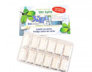 XYLI GUM Chewing-Gum 100% de Xylitol - Icemint + Eucalyptus