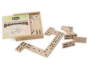 JEUJURA Jeu de Grands Dominos - Ds 3 Ans