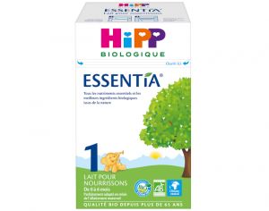 HIPP Lait pour Nourrissons Essentia - 1er Age - 600 g