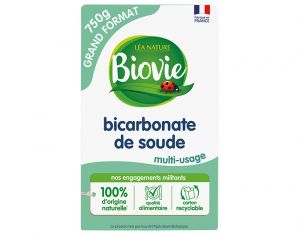 BIOVIE Bicarbonate de Soude Multi-Usage Naturel - 750g
