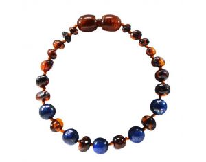 IRRVERSIBLE Bracelet Bb - Ambre / Lapis Lazuli