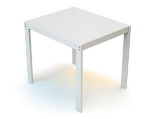 WEBABY Table Enfant - Blanc