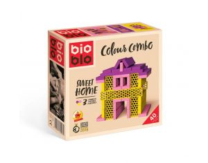 BIOBLO Sweet Home - 40 Briques - Ds 3 ans