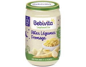 BEBIVITA Petit Pot Ptes Lgumes Fromage - Ds 12 mois - 250g
