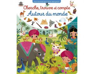 EDITIONS LITO Cherche, Trouve et Compte Autour du Monde - Ds 3 ans