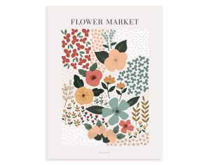 LILIPINSO Affiche Seule - Bloem - Flower Market 