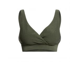 MAMA HANGS Soutien-Gorge d'Allaitement Absorbant - Day n' Night - Olive M/L