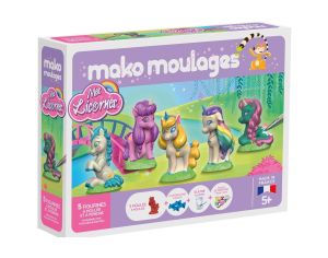 MAKO CREATIONS Coffret Moulage - Mes Licornes - Ds 5 ans