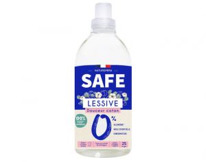 SAFE Lessive 100% Vgtale Senteur Coton Sans Allergne - 1 L