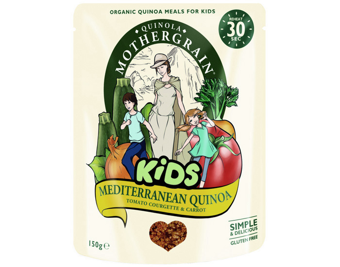 QUINOLA KIDS Menu Express Quinoa Mditerranen - 150 g - Ds 3 ans