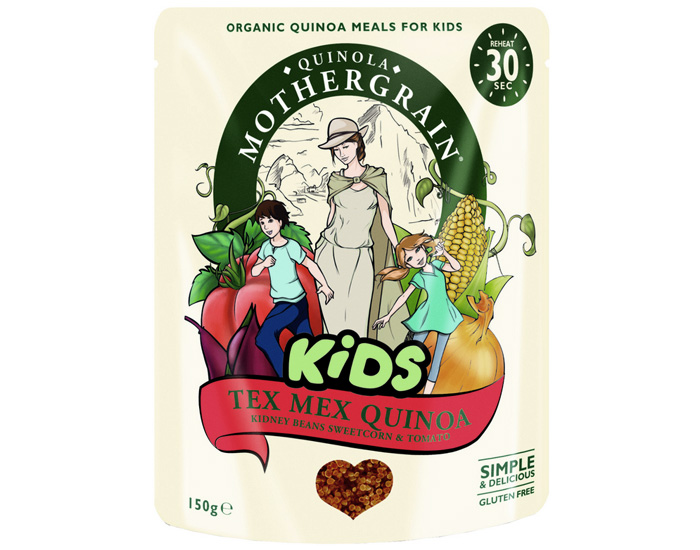 QUINOLA KIDS Menu Express Quinoa Tex Mex - 150 g - Ds 3 ans