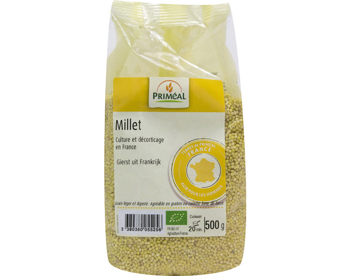PRIMEAL Millet Dcortiqu Origine France - 500 g