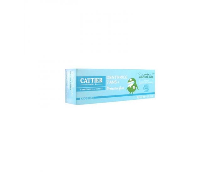 CATTIER Dentifrice Bio - Kids - 7 Ans+ - 50 ml