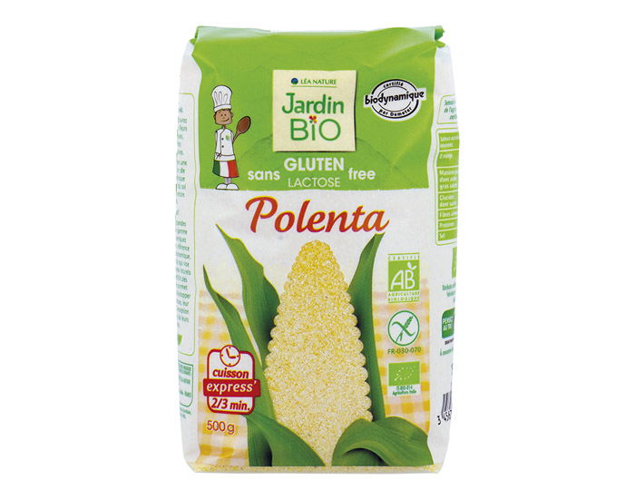JARDIN BIO Polenta Sans Gluten - 500 g