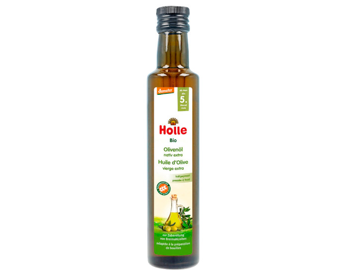 HOLLE Huile d'Olive Vierge Extra - Ds 5 mois - 250 ml