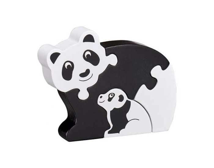 LANKA KADE Puzzle en bois Panda et son bb - Ds 10 mois