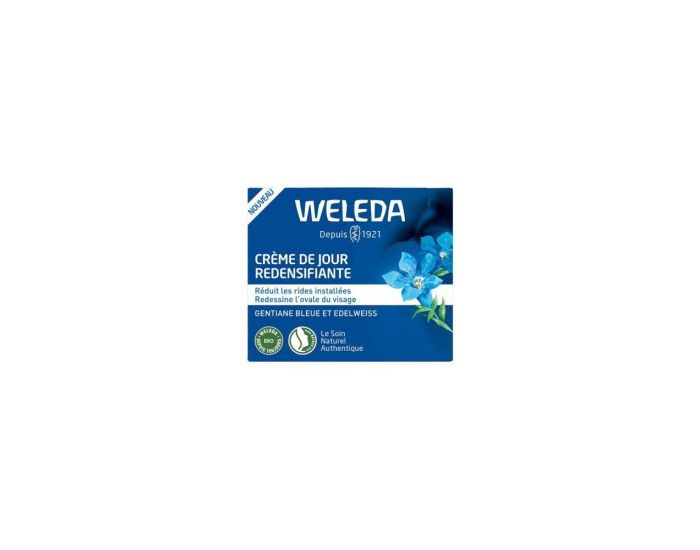 WELEDA - Crme de Jour - Redensifiante - Gentiane Bleue et Edelweiss - 40 Ml