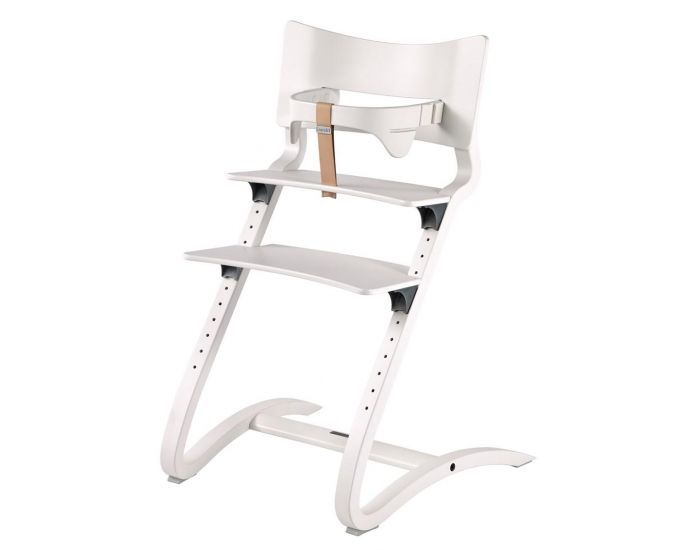 LEANDER Chaise haute volutive avec arceau de scurit - blanc
