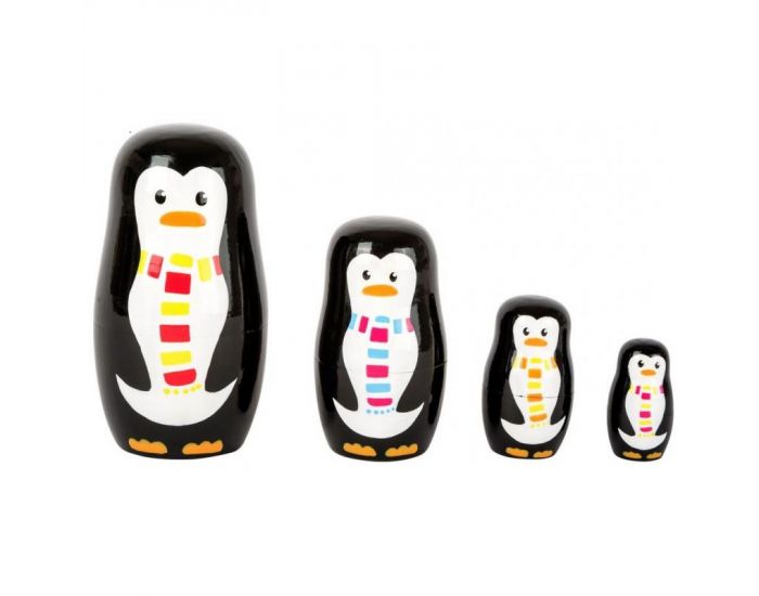 Matriochka - Famille Pingouin - Ds 3 ans