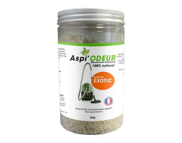 RUE DES PLANTES Aspi'odeur Exotic - Dsodorisant pour Aspirateur - 200g