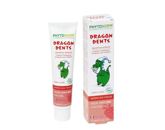 PHYTONORM Dentifrice Dragondents Fraise - Ds 3 ans