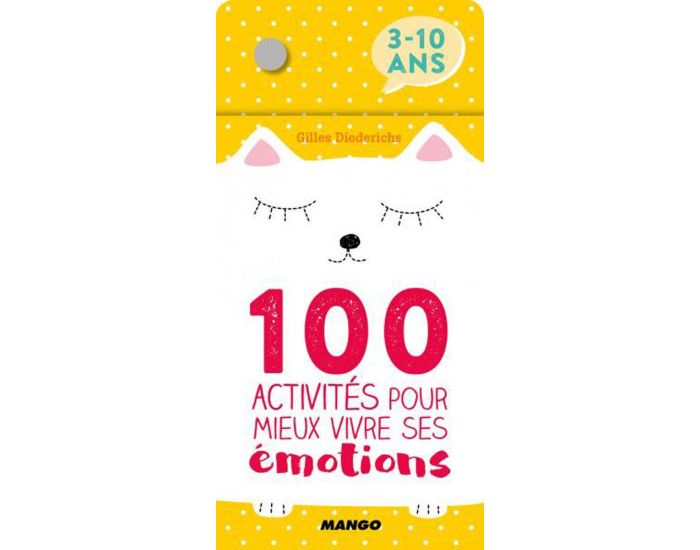 MANGO Editions Livre 100 Activits pour Mieux Vivre ses Emotions - Ds 3 ans
