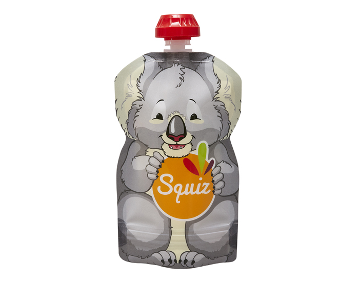 SQUIZ Gourde Souple Rutilisable Koala - 130 ml