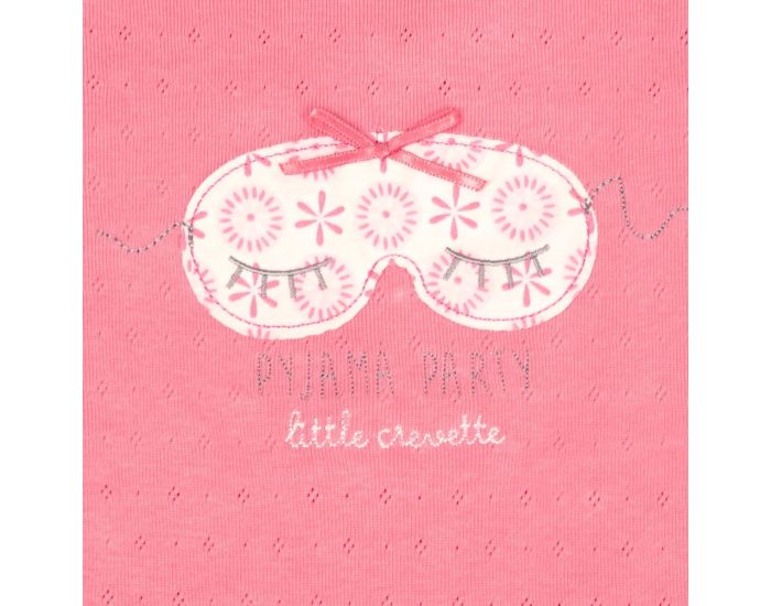 LITTLE CREVETTE Pyjama-short fille Pyjama Party (4)