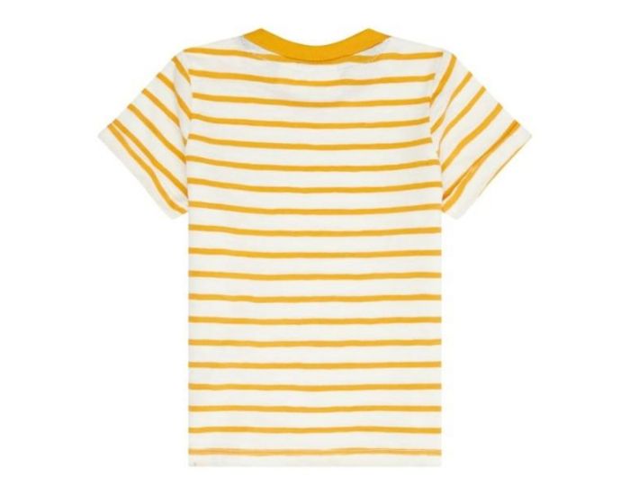 SENSE ORGANICS T-shirt Bb en Coton Bio - Ray - Jaune Curry  3 mois (1)