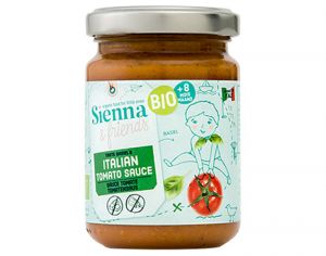 SIENNA AND FRIENDS Ma Premire Sauce Tomate Italienne - 130 g - Ds 8 mois