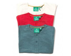 LITTLE GREEN RADICALS Lot de 3 T-Shirts Bb en Coton Bio
